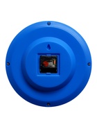 Часы настенные "Классика", арабские цифры, синий обод, 28х28 см 2436474