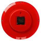 Часы настенные "Классика", римские цифры, красный обод, 28х28 см - фото 23227257