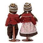 Кукла коллекционная керамика "Ребята в вишнёвой куртке" набор 2 штуки - Фото 4