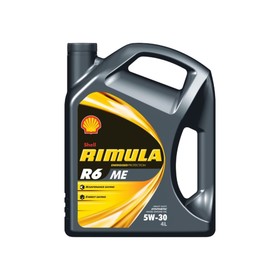 

Масло моторное Shell Helix RIMULA R6 ME 5W-30, LRIM054B11, 4 л