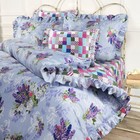 Постельное бельё 1.5 сп Lavender, размер 145х210 см, 145х210 см, 50х70 см - 1 шт, 70х70 см - 1 шт - Фото 1
