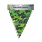 Гирлянда бумажная «Камуфляж», 360 см - Фото 2