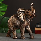 Фигура "Слон" бронза, 19х30х15см - фото 1399908