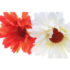 цветы искусственные (стебель-резина,бутон-ткань) гербера d-8 - Фото 3