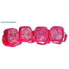 Сумочка для девочек. розовая с карманом, на регулируемом ремне - Фото 2