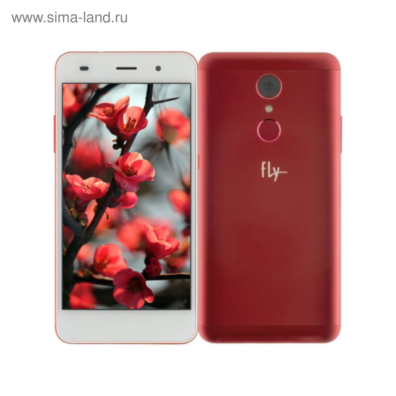 Смартфон Fly FS518 Red LTE 5,0