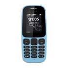 Сотовый телефон Nokia 105 SS Blue TA-1010 - Фото 1