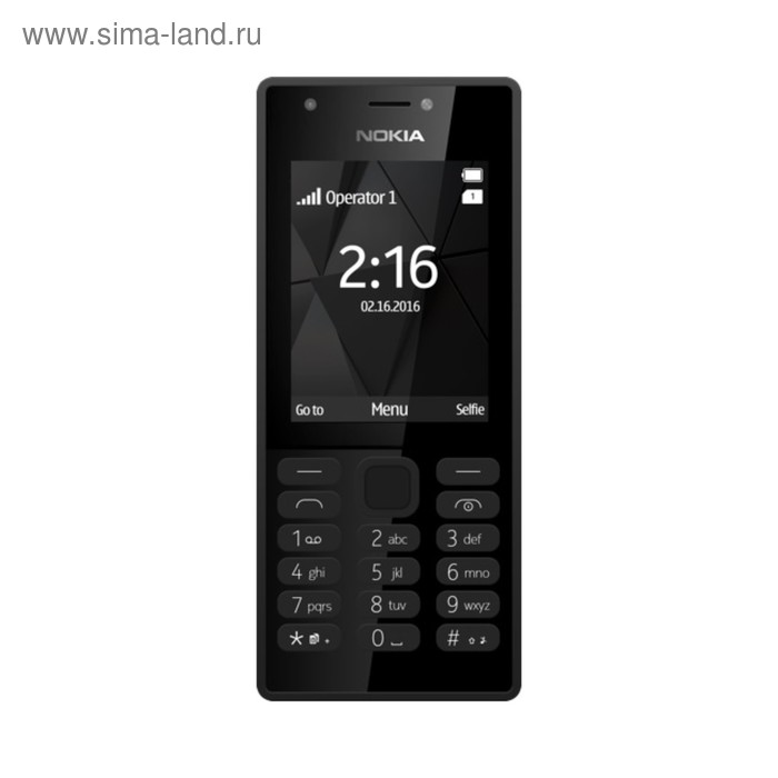 Сотовый телефон Nokia 216 DS Black RM-1187 - Фото 1