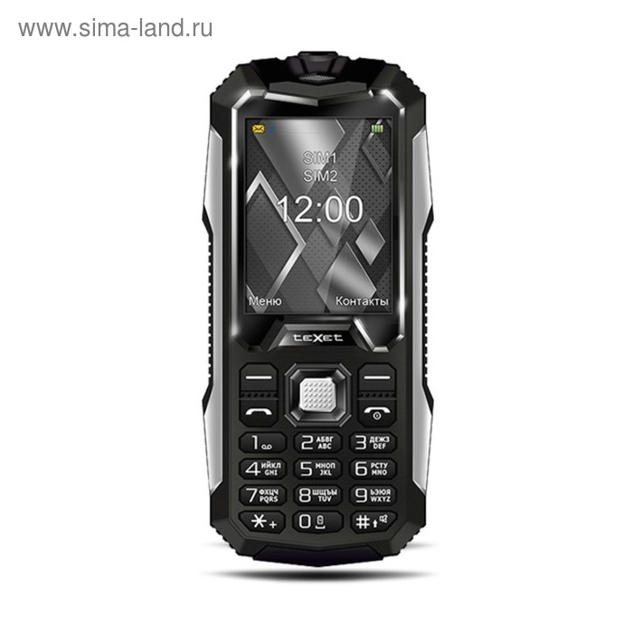 Сотовый телефон Texet TM-D427 Black - Фото 1