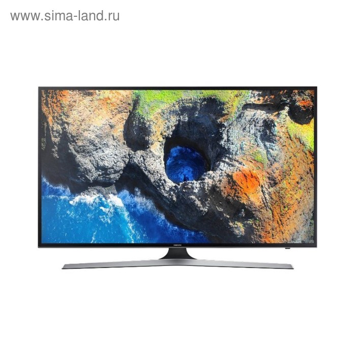 Телевизор Samsung UE40MU6103U, 40", 3840x2160, DVB-T2/C/S2, 3xHDMI, 2xUSB, SmartTV, черный - Фото 1