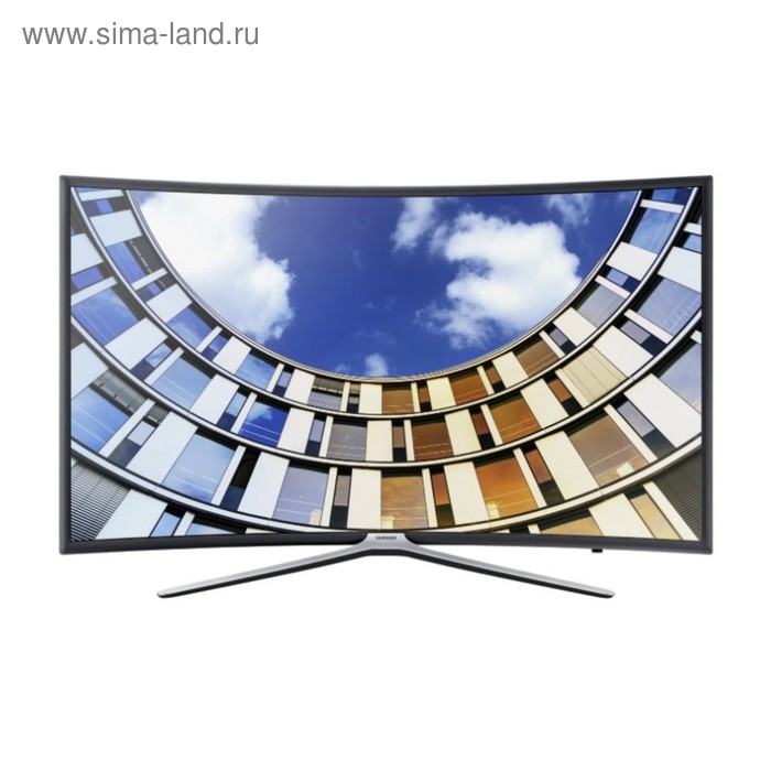 Телевизор Samsung UE49M6503AU, 49", 1920x1080, DVB-T2/C/S2, 3xHDMI, 2xUSB, чёрный - Фото 1