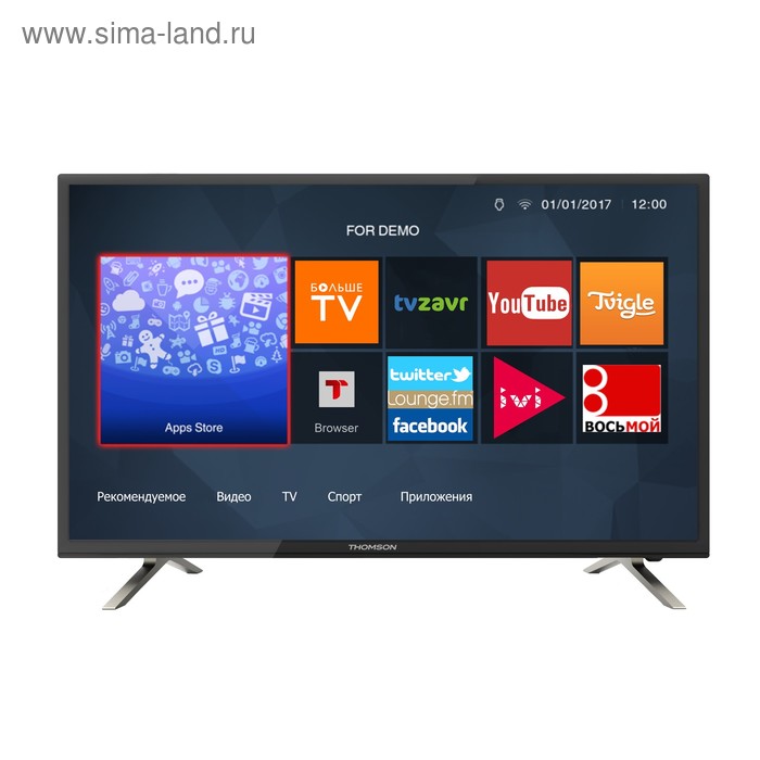 Телевизор Thomson T28RTL5030, LED, 28", черный - Фото 1