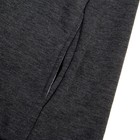 Толстовка мужская с капюшоном цвет тёмно-серый, р-р 48 - Фото 7