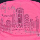 Комплект женский (футболка, бриджи) Мегаполис цвет розовый, р-р 48 - Фото 5