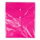 Папка-конверт на кнопке, А5, 180 мкм, рифлёная, МИКС - Фото 11