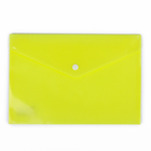 Папка-конверт на кнопке, А5, 180 мкм, рифлёная, МИКС - Фото 6