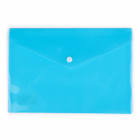 Папка-конверт на кнопке, А5, 180 мкм, рифлёная, МИКС - Фото 7