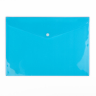 Папка-конверт на кнопке, А4, 180 мкм, МИКС, рифлёная - Фото 2