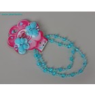 Набор для девочек "Модница-цветочек": сумочка, бусы, 2 резинки - Фото 2