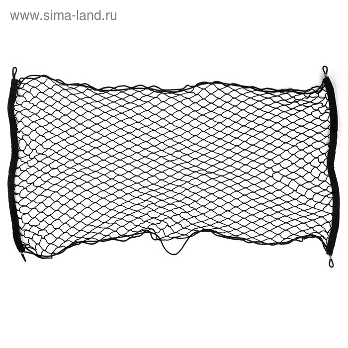 Сетка багажная TORSO 120×65 см, 4 крючка - Фото 1