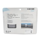 Сетка в автомобиль, в салон, самоклеящаяся, пластик, чёрный - Фото 5