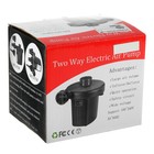 Насос электрический 12 В, 75 Вт, от прикуривателя, 3 насадки - Фото 4