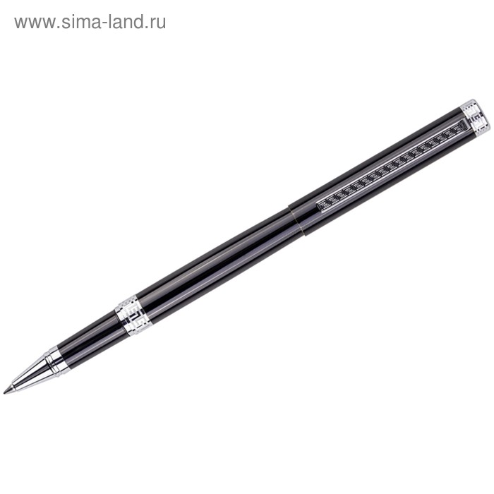Ручка-роллер подарочная в футляре Delucci, стержень чёрный, узел 0,6 мм 202918 - Фото 1