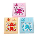 Зеркало складное с расчёской, квадратное, без увеличения, цвета МИКС - Фото 2