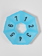 Таблетница «Цифры», 7.5×7.5×1.7 см, 7 секций, МИКС - Фото 3