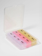 Таблетница - органайзер, английские буквы, утро/день/вечер/ночь, 3 контейнера по 4 секции, МИКС - Фото 2