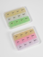 Таблетница - органайзер, английские буквы, утро/день/вечер/ночь, 3 контейнера по 4 секции, МИКС - Фото 8