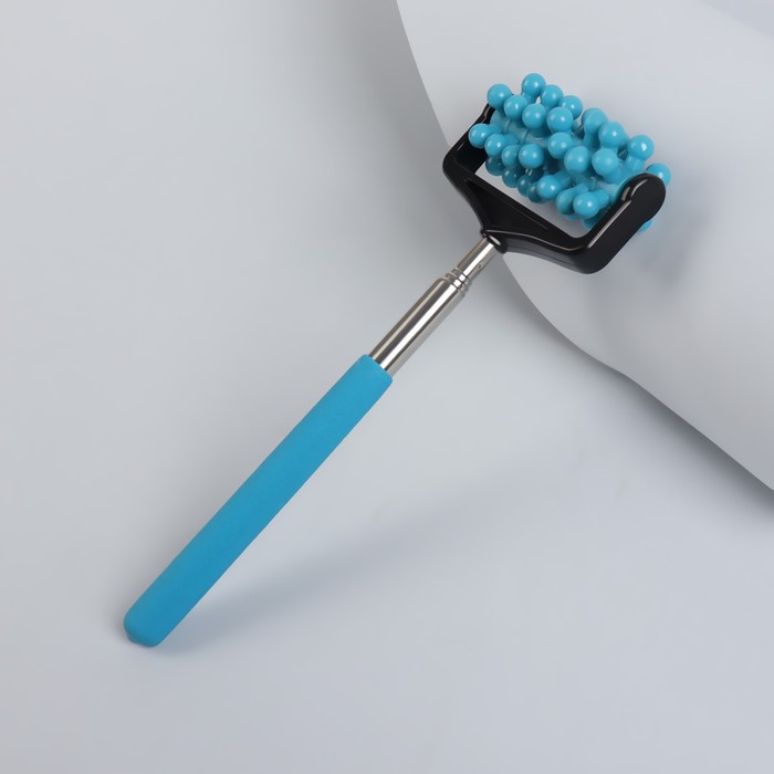 Массажёр, универсальный, с раздвижной ручкой, 21/58 см, цвет МИКС 16234