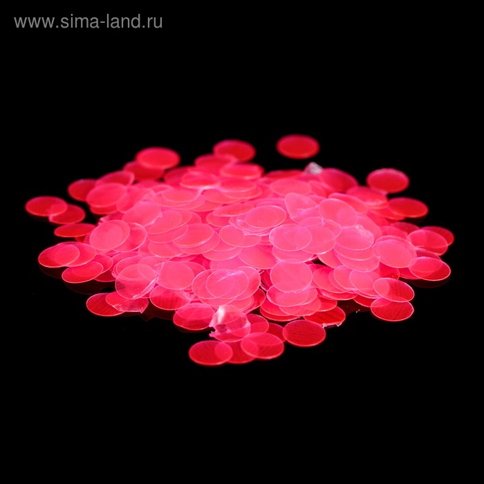 Камифубуки для декора, 2,5 мм, цвет неоновый розовый - Фото 1