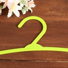 Плечики для одежды детские, 27×13см, цвет МИКС - Фото 2