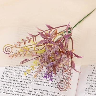 Букет "Завитки" двухцветный, 15 см (цена за 1 шт, фасовка 5 шт) микс