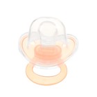 Соска-пустышка ортодонтическая Крошка Я, силикон, от 6 мес., с колпачком, персиковый - Фото 10