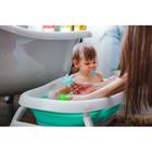 Ванночка детская складная, цвет бирюзовый - фото 318047584