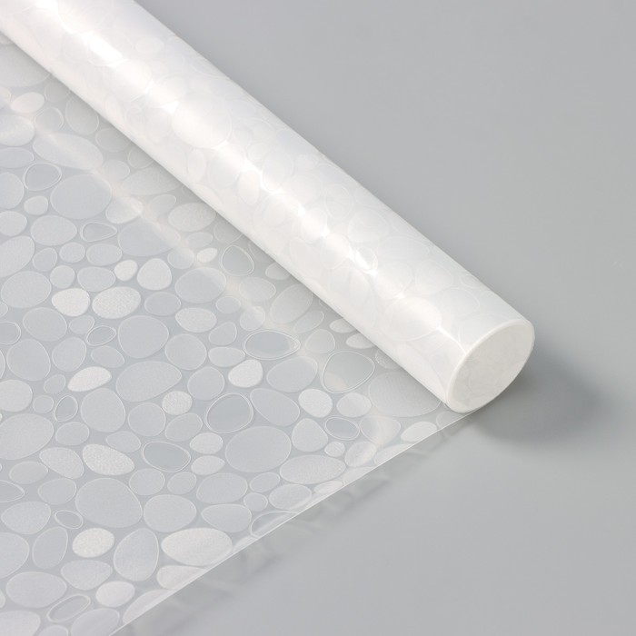 Коврик противоскользящий Доляна «Пузыри», 30×90 см, цвет прозрачный - Фото 1
