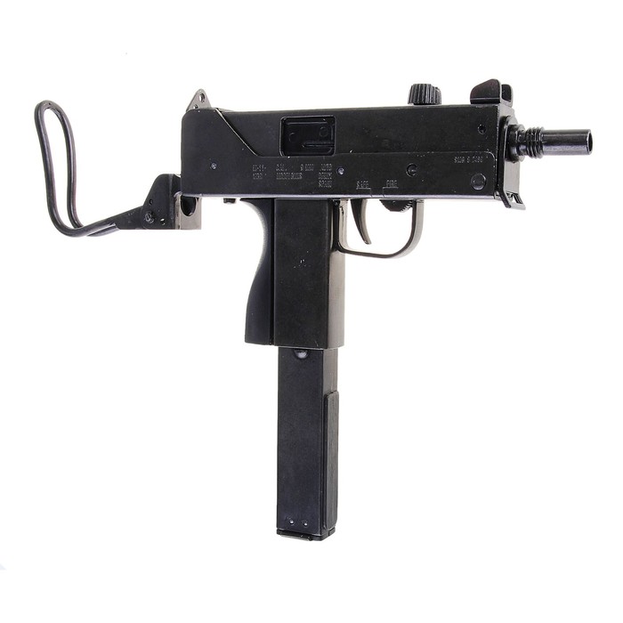 Макет пистолета Инграм, Америка 1972 г., "MAC-11", 5,5 × 23 × 25 см - Фото 1