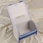 Коробка для денег «Анта», бело-синяя, разборная - Фото 5