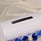 Коробка для денег «Аэлита», синяя, неразборная - Фото 3