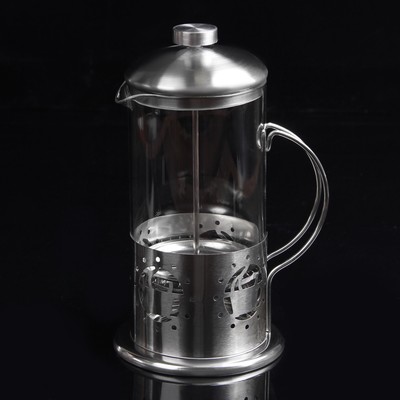 Френч-пресс стеклянный «Дымок», 1 л