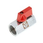 Кран шаровой Valtec MINI, 1/2" внутренняя, хромированный 2994711 - фото 285333