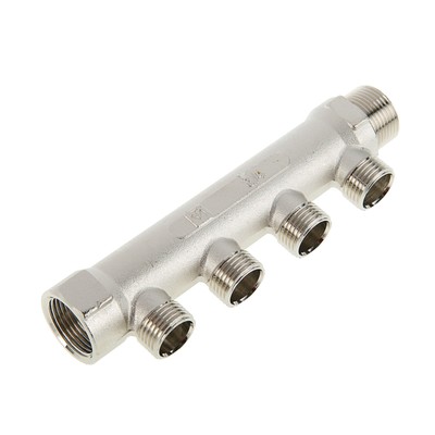 Коллектор STOUT распределительный 1, 4 отвода 1/2 SMB 6851 011204 - купить по ни