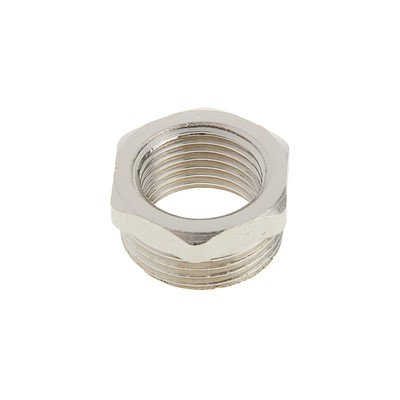 Футорка Valtec, 1/2"х3/4", никелированная латунь