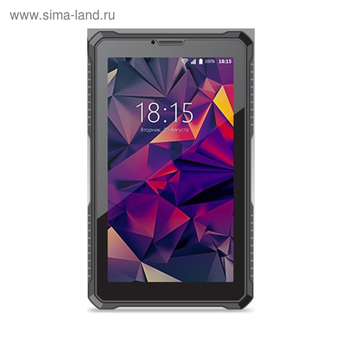 Планшет BQ 7082G Armor Print  8 ,7", 1024х600, TN, 4*1.0Ghz, 1+8Гб, GPS, 7.0 - Фото 1