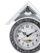 Часы настенные интерьерные «Белый домик», серия: Маятник, дискретный ход, 40×29 см, d=16 см - Фото 2