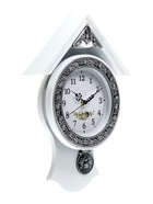 Часы настенные интерьерные «Белый домик», серия: Маятник, дискретный ход, 40×29 см, d=16 см - Фото 3
