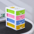 Мини - комод для мелочей 4 секции «Радуга», 13×9×14.5 см, МИКС - Фото 6