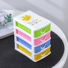 Мини - комод для мелочей 4 секции «Радуга», 13×9×14.5 см, МИКС - Фото 7